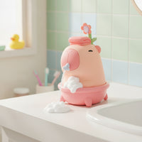 Cute Capybara Soap Dispenser Handstouchless Automatic Foaming Soap Dispenser Sensor-Operated Waterproof for Children, Bathroom, Kitchen