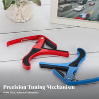 Guitar Capo Long-Lasting Aluminum Alloy Quick Change Capo No Fret Buzz