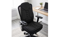 Massage Seat Cushion with Heat Heated Massage Chair Pad Vibrating for Drivers, Office Workers, Home Recliner