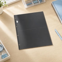 A4 A5 Loose-Leaf Album Refill Pages for Photo Cards and Handbooks, 4-Pocket 9-Pocket Card Sleeves