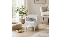 Odor Control Smart Self-Cleaning Litter Box Easy to Clean Automatic Feline Litter Box Carbon Filter Pet Care
