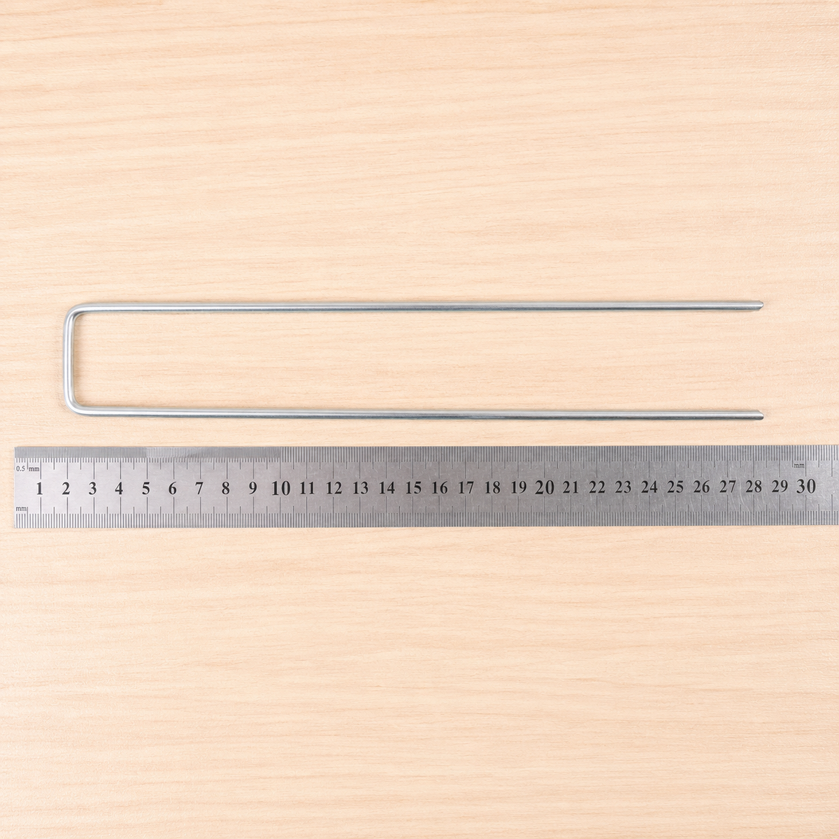 U-shaped garden stakes