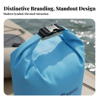 Long-Lasting Floating Waterproof Bag Tear-Resistant Roll Top Dry Bag Sandproof for Boaters, Kayakers, Swimming, Rafting, Kayaking