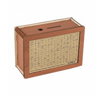 Savings Tracker Cash Box Easy to Assemble Savings Tracker Box DIY Wooden Piggy Bank Develops Saving Habits for Children