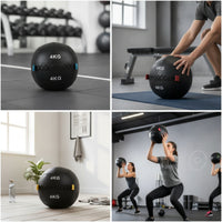 Stitched Soft Medicine Ball Balanced Wall Ball Weighted Heavy-Duty for Athletes, Functional Fitness
