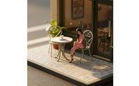Seated Woman Figurine Finished Model 3D Printed Figurine Posed