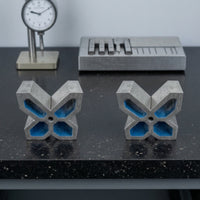V Blocks Parallel Precision Workholding Pair Cast Iron Blocks Industrial Tooling Long-Lasting for Machinists, Inspection