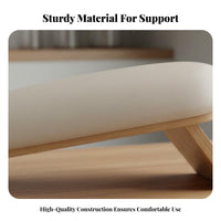 Soft & Comfortable Russian Manicure Hand Rest Easy to Clean Surface Slanted Nail Art Hand Pillow Stable Wooden Legs for Manicurists, Home
