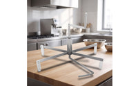Crepe Forming Tool Heavy-Duty Crepe Spreader Batter Spreader with Crank Arm Rust-Resistant Utensil Easy to Use for Chefs