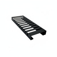 Deepened Slots 10 Slot Tile Display Stand Heavy Duty Marble Sample Display Sturdy Stone Sample Holder Rack Large Capacity for Retailers, Manufacturers, Wholesalers, Retail Shop, Trade Display, Office