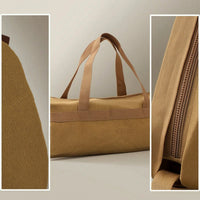 Tent Stakes Storage Bag Canvas Tent Stakes Bag Easy to Carry Portable for Campers, Travel