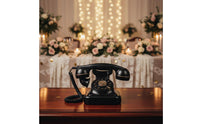 Cordless Retro Bluetooth Phone Bluetooth Retro Phone Decorative Telephone Handset for Wedding, Party, Photo Prop