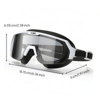 Leak-Proof Swim Goggles Adjustable Swimming Goggles Ergonomic Swim Goggles with Silicone Seal Slip-Resistant for Swimmers