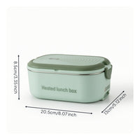 Portable Heated Lunch Box Electric-Powered Electric Lunch Box Removable Food Warmer Sturdy for Students