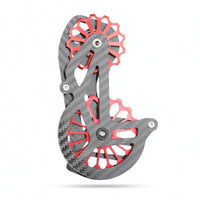 Carbon Fiber Derailleur Cage Aerodynamic Derailleur Cage with Oversized Pulleys Smooth