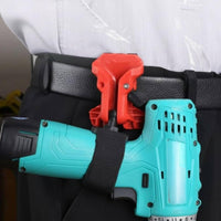 Quick Release Drill Holder Portable Quick Release Drill Clip Heavy Duty Tool Holder Clip for Elevated Work