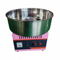 Stainless Steel Bowl Cotton Candy Machine Easy to Use Electric Cotton Candy Machine Adjustable Temperature Control Commercial Sugar Flosser Anti-Slip Feet for Street Vendors, Caterers, Business Owners, Festivals, Carnivals, Parties
