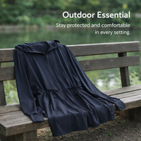 Travel Running Jacket for Women with UPF Sun Protection and Cooling Ice Silk Material