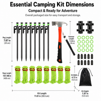 camping tent accessories kit