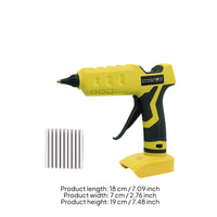 Hot Glue Tool with Digital Display Powered Cordless Glue Mess Tool for Hobbyists, Workshop