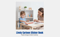 Sticker Activity Book Set for Early Childhood, Hands-On Mind Training, Attention Development, Early Learning
