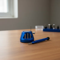 7 Pieces Watch Repair Screwdriver Set Knurled Precision Screwdriver Set Compact Tool for Watchmakers