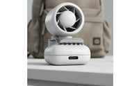 Super Quiet Compact Clip Fan Fan Strong Wind USB Clip Fan Ultra Light for Children, Students, Backpack, Outdoor, Travel