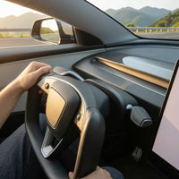Steering Wheel Control Stalk Compatible Steering Wheel Stalk with Curved Arm Blinker Lever Factory-Like Combination Switch