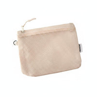 Multi-Functional Mesh Zipper Pouch Lightweight Mini Portable Storage Bag Washable for Women, Students, Daily Use, Handbag Organization, Home
