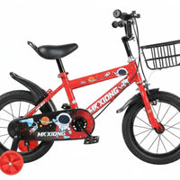 Childrens Cycle with Training Wheels Anti-Slip Tires Kids Training Bike