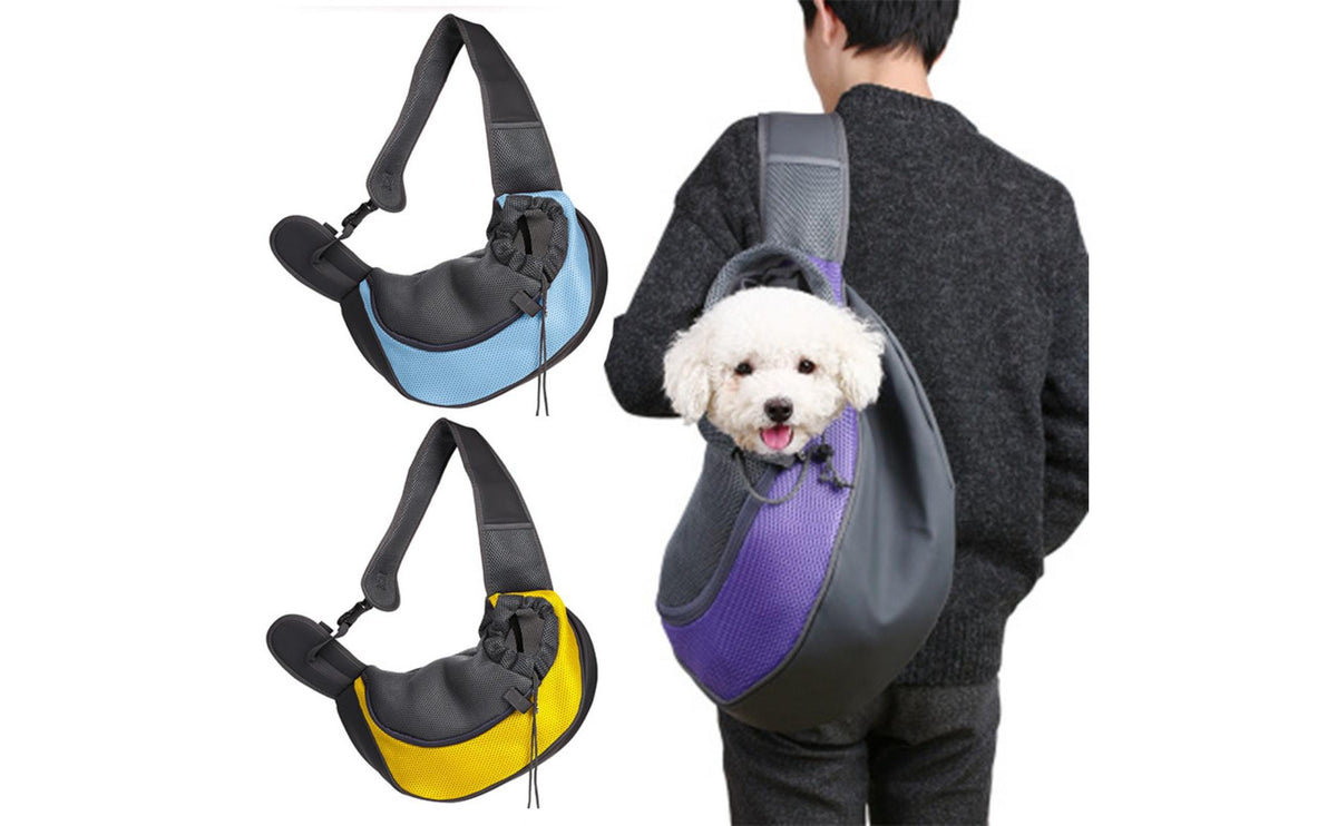 Breathable Front Pet Carrier Backpack with Adjustable Straps and Head-out Design