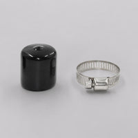 Charge Pipe Vacuum Plug with Clamp Easy to Install Charge Pipe Vacuum Plug Replacement Part High-Temperature Resistant Secure