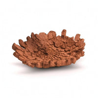 Cratered Ground Crack Diorama Shattered-Rock Impact Zone Display Base Jagged Effect Piece for Hobbyists