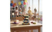 Creative Design Race Car Birthday Napkin Holder Tabletop Decor Party Supply for Children