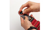 2 Pieces Strap Lock Button Iron Guitar Strap Lock Secure Locking String Instrument Accessory for Repair