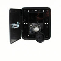 RV Water Connection Hatch Leak-Resistant Water Fill Hatch with Lock Threaded Plastic for Campers, Travel Trailers
