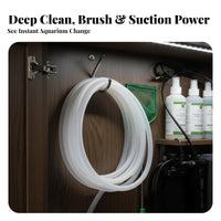 Manual Aquarium Water Changer No Power Required Hand Pump Siphon Cleaner