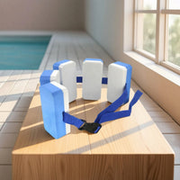 Swim Belt with Foam Blocks Buoyant Waist Floatation Belt with Adjustable Strap Compact Waist Floatage for Beginners