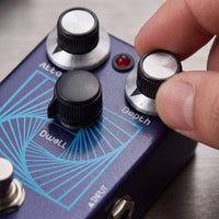 Spring Reverb Pedal Compact Guitar Effect Pedal Analog-Voiced for Pedalboard, Live Performance