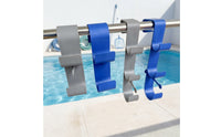 Curved Cradles Pool Skimmer Holder Hook Fastening Screw Pool Skimmer Hanger Smooth Finish Pipe Hook Lightweight