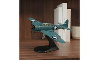 1/72 Scale Vintage Warplane Model Highly Detailed Vintage Warplane Model Diecast Airplane Authentic Markings Battle of Midway Aircraft