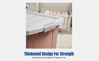 Thickened Oversized Transparent Storage Box Organizer Bin for Clothes, Quilts, Trunk, Home
