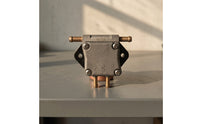 Low-Pressure Pump with Mounting Base Compact Pump with Hose-Barb Fittings Metal for Hobbyists