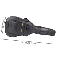 Acoustic Guitar Bag Tear Resistant Acoustic Guitar Gig Bag for Lessons