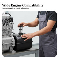 Single-Cylinder Engine Strainer Fine Mesh Filtration Petrol Tank Strainer Screen Easy Installation Engine Strainer for Repair Specialist S, Workshops