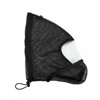 Dog Guard Hood Clear Vision Mesh Dog Face Guard Full Visibility Barbed Grass Awns Protection Hood for Hiking, Outdoor, Post-Surgery