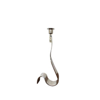 Modern Stainless Steel Single or Double Head Candle Holder Silver Decorative