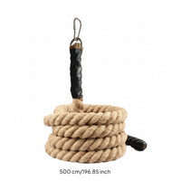 Metal Hook Cat Climbing Rope Wrapped Ends Pet Climbing Rope