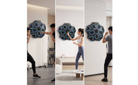 Electronic Boxing Target Bluetooth Music Boxing Machine with Gloves Fitness Equipment Interactive Space-Saving for Adults