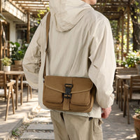 Shoulder Bag for Men with Adjustable Shoulder Strap, Canvas Crossbody Bag for Daily Use and Commute, Man Bag with Storage Function, Bag for Men